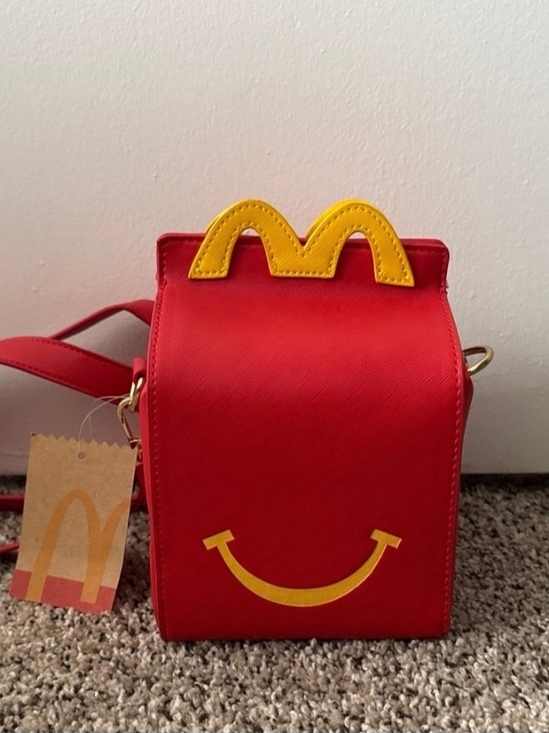 McDonald's Handbags - NWT Exclusive McDonald's Happy Meal Box Figural Crossbody/Shoulder Bag